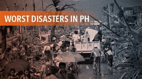 Worst natural disasters in the Philippines