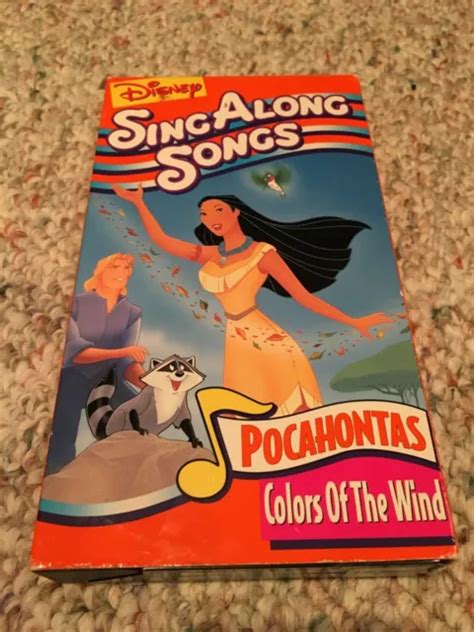 Disney Singt Mit Songs Pocahontas Farben Des Windes Vhs Eur