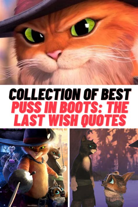 60 Silly Puss In Boots The Last Wish Quotes