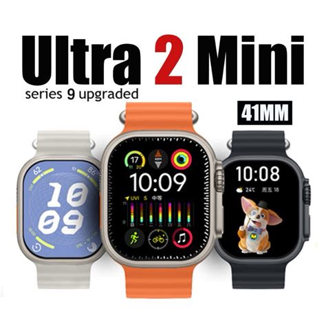 Smartwatch Ultra 2 Mini 41mmJessica 6 Pulseiras Ultra Mini