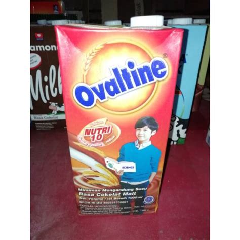 Jual Susu Ovaltine 1 Liter 1000ml Rasa Coklat Malt Shopee Indonesia