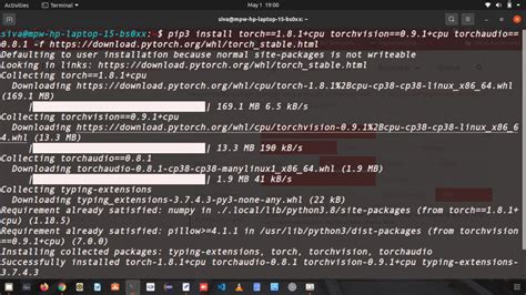 Install Pytorch On Linux Geeksforgeeks