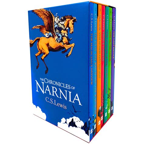 The Chronicles Of Narnia Complete 7 Books Box Set By C S Lewis Ages 7 9 The Book Bundle