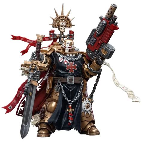 Фигурка Joytoy Warhammer 40000 Black Templars High Marshal