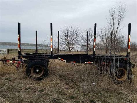 Red Pine Equipment Mack Log Truck W Prentice 120e Loader And Pup Trailer