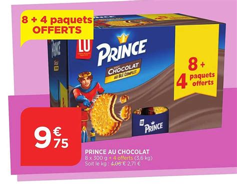 Promo Prince Au Chocolat Chez Atac Icatalogue Fr