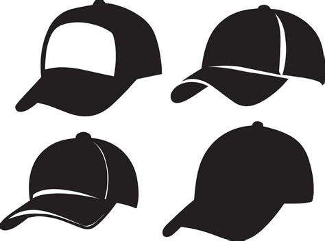 Hat vector silhouette illustration 7 35095566 Vector Art at Vecteezy