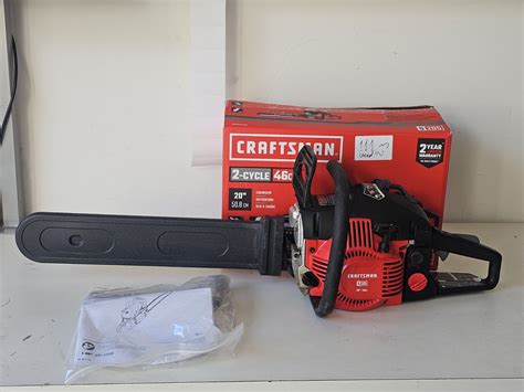 Brand New Craftsman S160 16 Inch 2 Cycle 42 Cc Gas Chainsaw Open Box 84931847538 Ebay