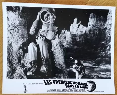 Premiers Hommes Dans La Lune Sci Fi Harryhausen Photo Cinema Originale