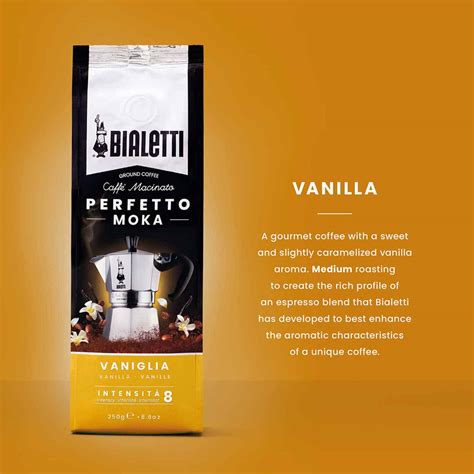 Bialetti Perfetto Moka Vanilia 250g StudioKawy Pl