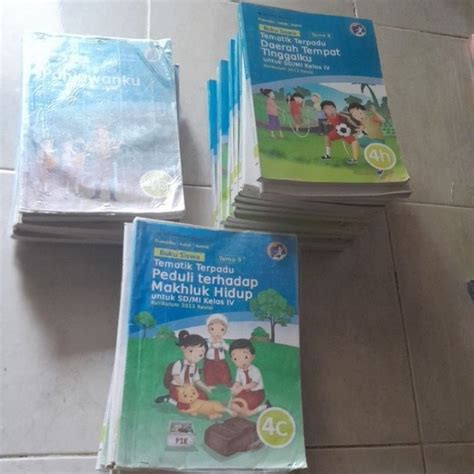 Jual Buku Siswa Tematik Terpadu Kelas IV Tema 3 5 8 4e 4c 4h Penerbit