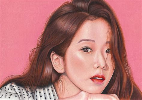 Jisoo Portrait Drawing By Me Colored Pencils Rbeulping