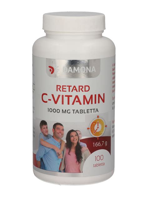 Damona Retard C Vitamin 1000 Mg Tabletta 100 Db