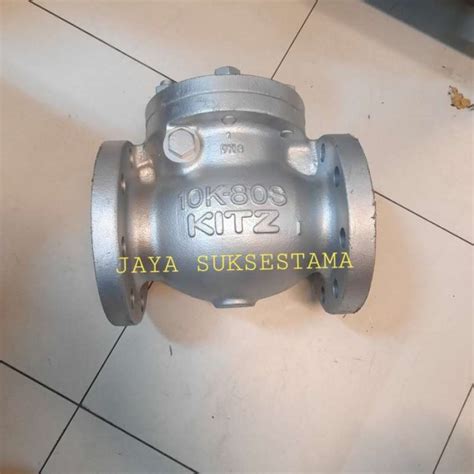 Promo Swing Check Valve Inch Jis K Merk Kitz Diskon Di Seller