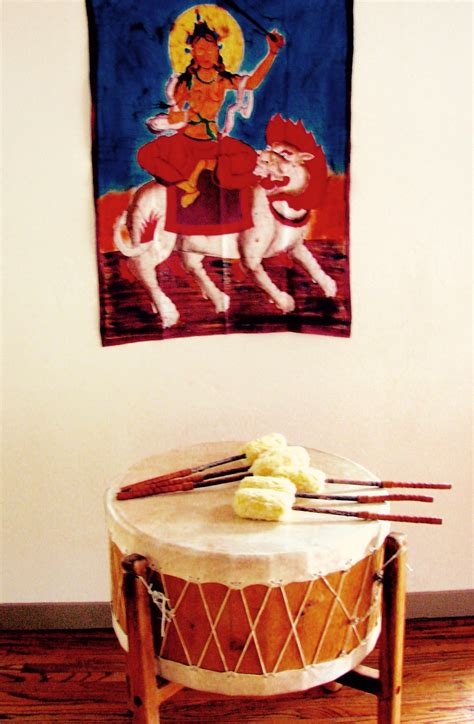 Drum And Goddess Barbara Borden