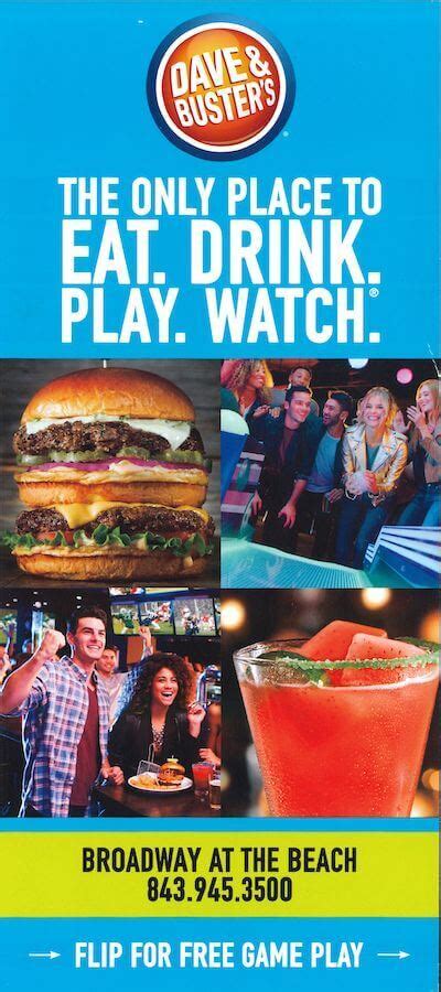 Dave Buster S MobileBrochure Myrtle Beach