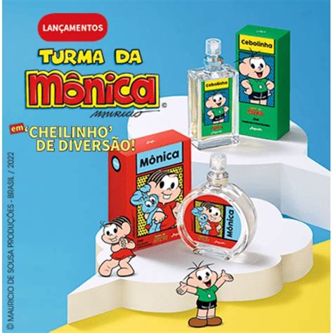 Kit Turma Da M Nica Cebolinha Desodorantes Col Nias X Ml