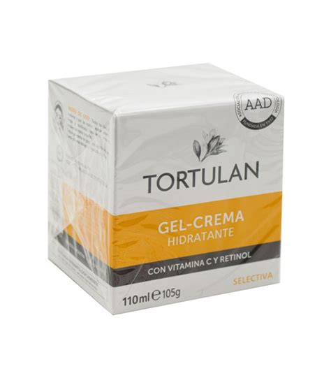 Gel Crema Hidratante Tortulan Con Vitamina C Retinol Ml