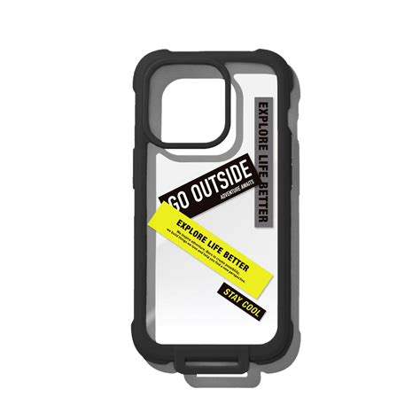 Wander Case for iPhone 14 Series - Black (Sticker Set Included ...