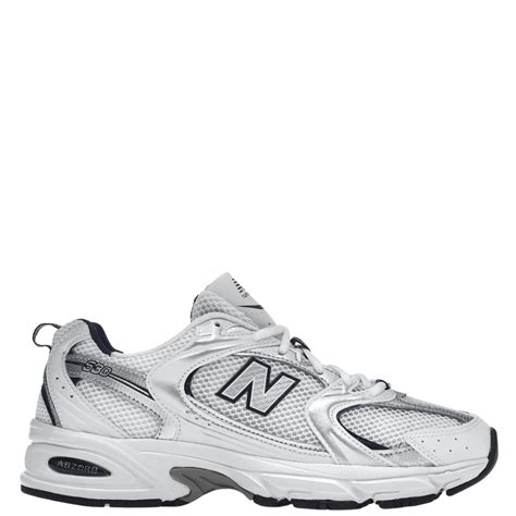 New Balance 530 White Silver Navy Mr530sg Sneakermood Sneakermood