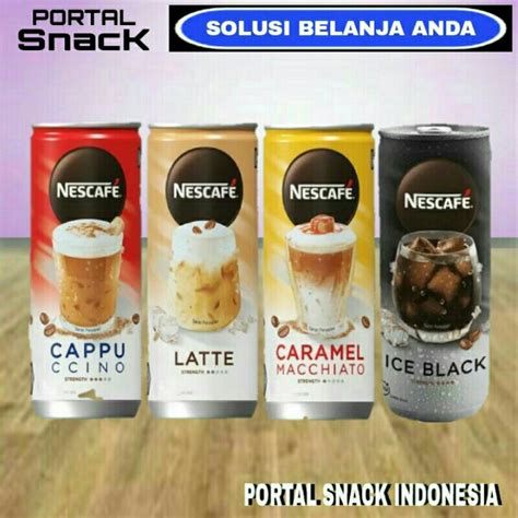 Jual Nescafe Minuman Kopi Kaleng Ml Shopee Indonesia