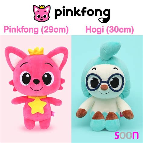 [Pinkfong] Pinkfong (29cm) / Hogi (30cm) Soft Toy / Shipping from Korea ...