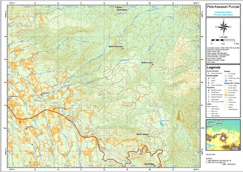 Gunung Kencana ver. 1 - Kawasan Puncak, Bogor Map by Saparhadi | Avenza ...