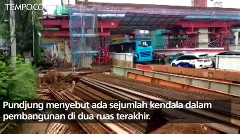 Proyek LRT Capai 56 41 Persen Terkendala Tiga Masalah Video Dailymotion