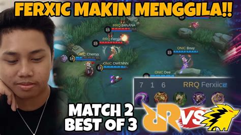 Ferxic Menunjukkan Taringnya Rrq Makin Menggila Match Rrq Vs Onic