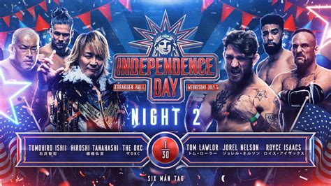 NJPW Of America On Twitter NJPW STRONG Independence Day In