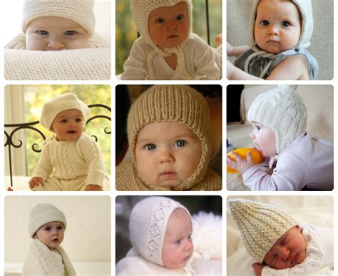 Free Knit Patterns for Baby Caps – Wee Folk Art