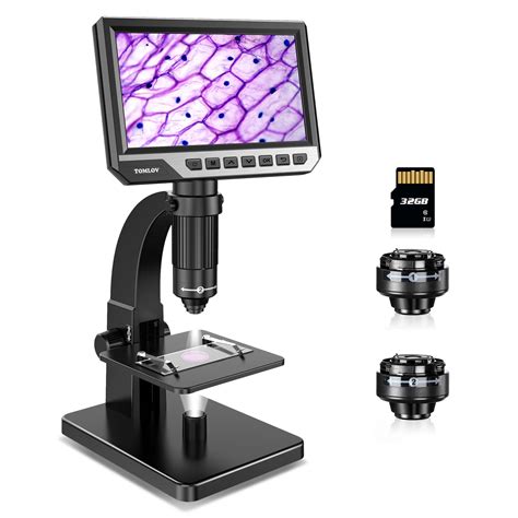 Buy TOMLOV DM11 LCD Digital Microscope With 2000X Dual Lens Digital