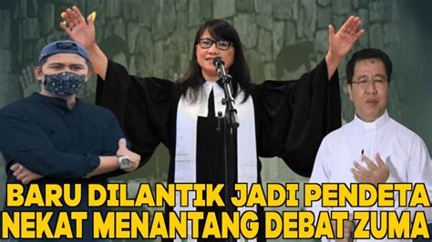 Baru Dilantik Jadi Pendeta Ibu Ini Nekat Mengajak Debat Muslim Debat