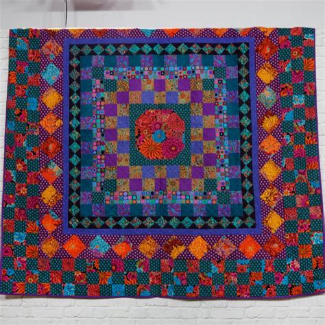 O Kaffe Fabric Quilt Kit Kaffe Fassett Autumn Checkerboard Etsy