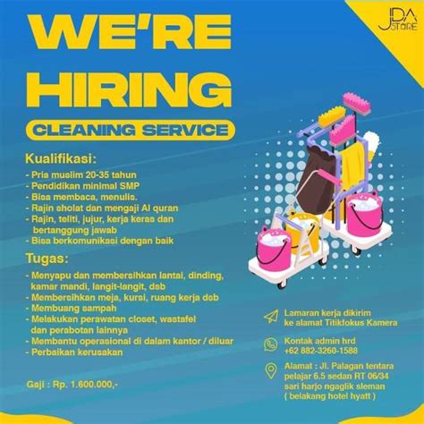 Lowongan Cleaning Service Sleman Atmago