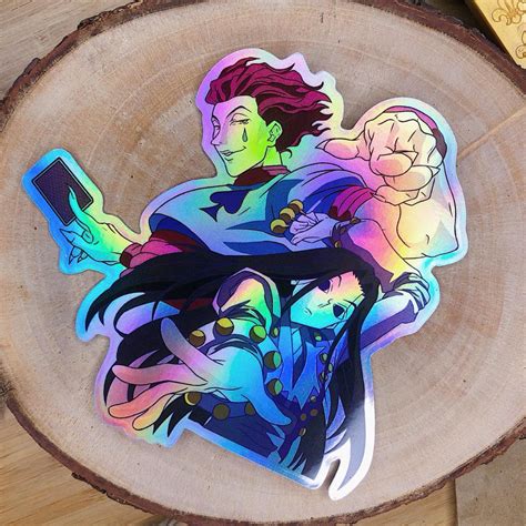 Jual Hunter X Hunter Hologram Sticker Hisoka Illumi Shopee Indonesia