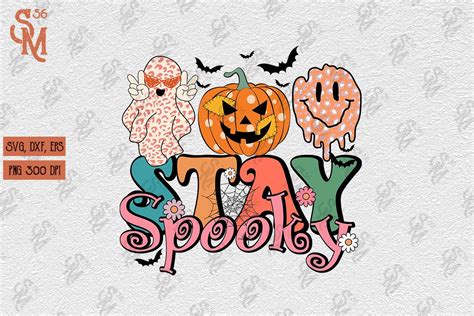 Retro Halloween Stay Spooky SVG Graphic By StevenMunoz56 Creative Fabrica