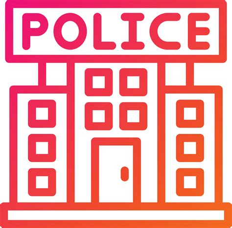 Police station Vector Icon Design Illustration 21678323 Vector Art at Vecteezy