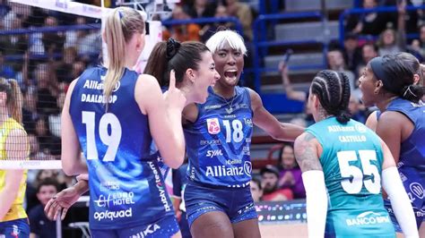 Allianz Vero Volley Milano Prosecco Doc Imoco Conegliano Da Record Le Foto