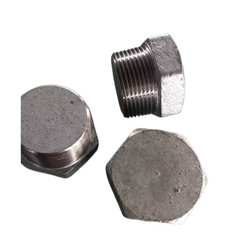 6000 Nptm ASTM A105n ASME B16 11 2 1 tapón de cabeza hexagonal