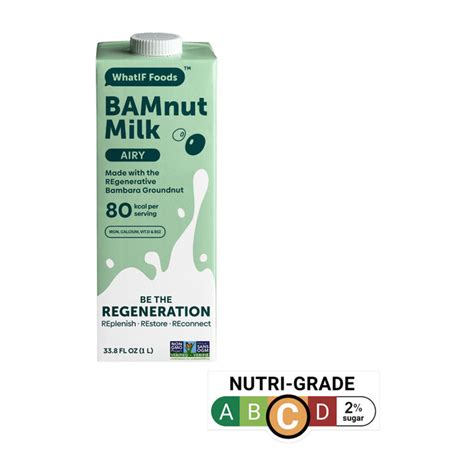 Whatif Foods Airy Bamnut Plant Based Milk Lazada Singapore