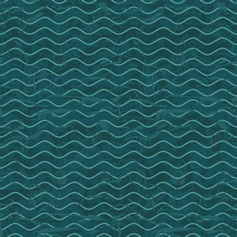 Seamless Wave Hand Drawn Pattern Background Fabric Nature Pattern