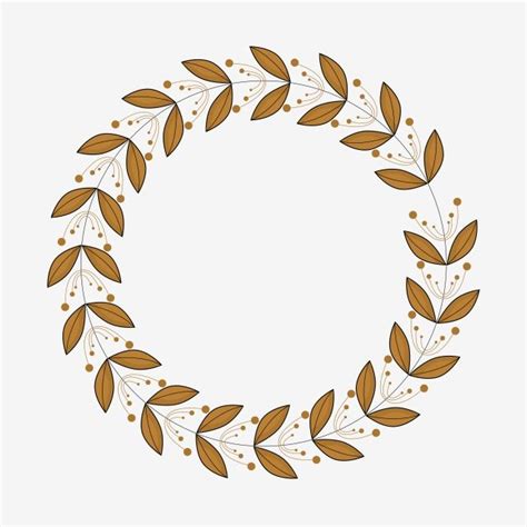 Brown Leaves Clipart Transparent Background, Brown Leaves Frame Clipart Vector Png Element ...