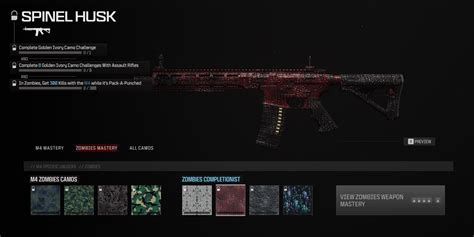 How To Unlock Every Zombies Weapon Camo In Call Of Duty Modern Warfare 3