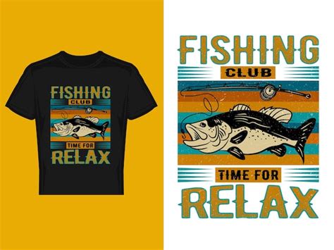 Premium Vector Fishing Tshirt Design