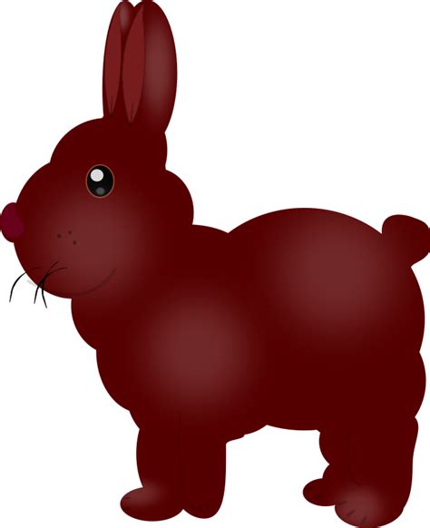 Chocolate Bunny - Openclipart