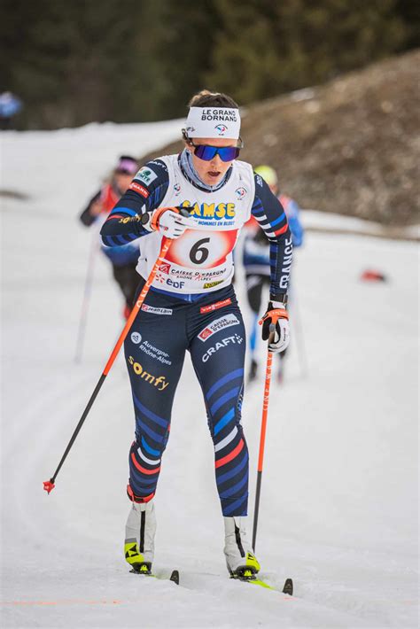 Ski De Fond Les Saisies Julie Pierrel Devient Championne De France