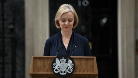 British Prime Minister Liz Truss Resigns After Six Weeks In Office