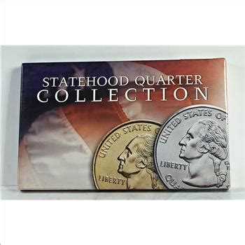 K Gold Layered Statehood Commemorative Quarters Collection In