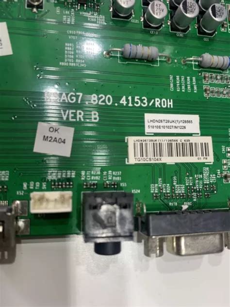 Carte M Re Motherboard Pour Tv Hisense Rsag Eur